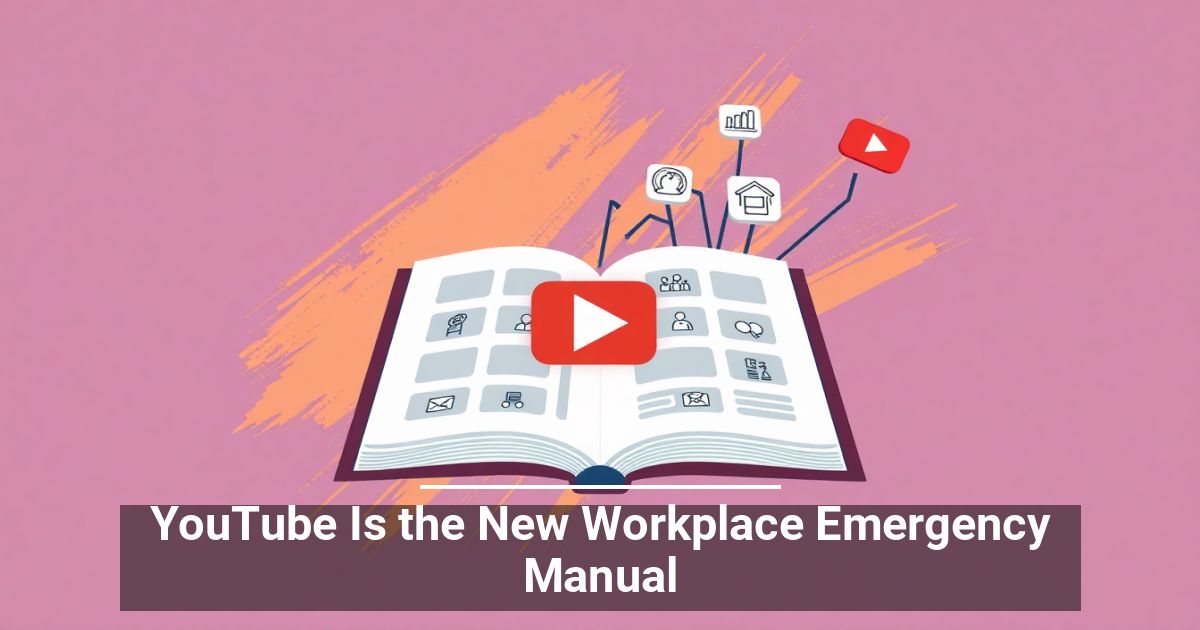 YouTube Is the New Workplace Emergency Manual